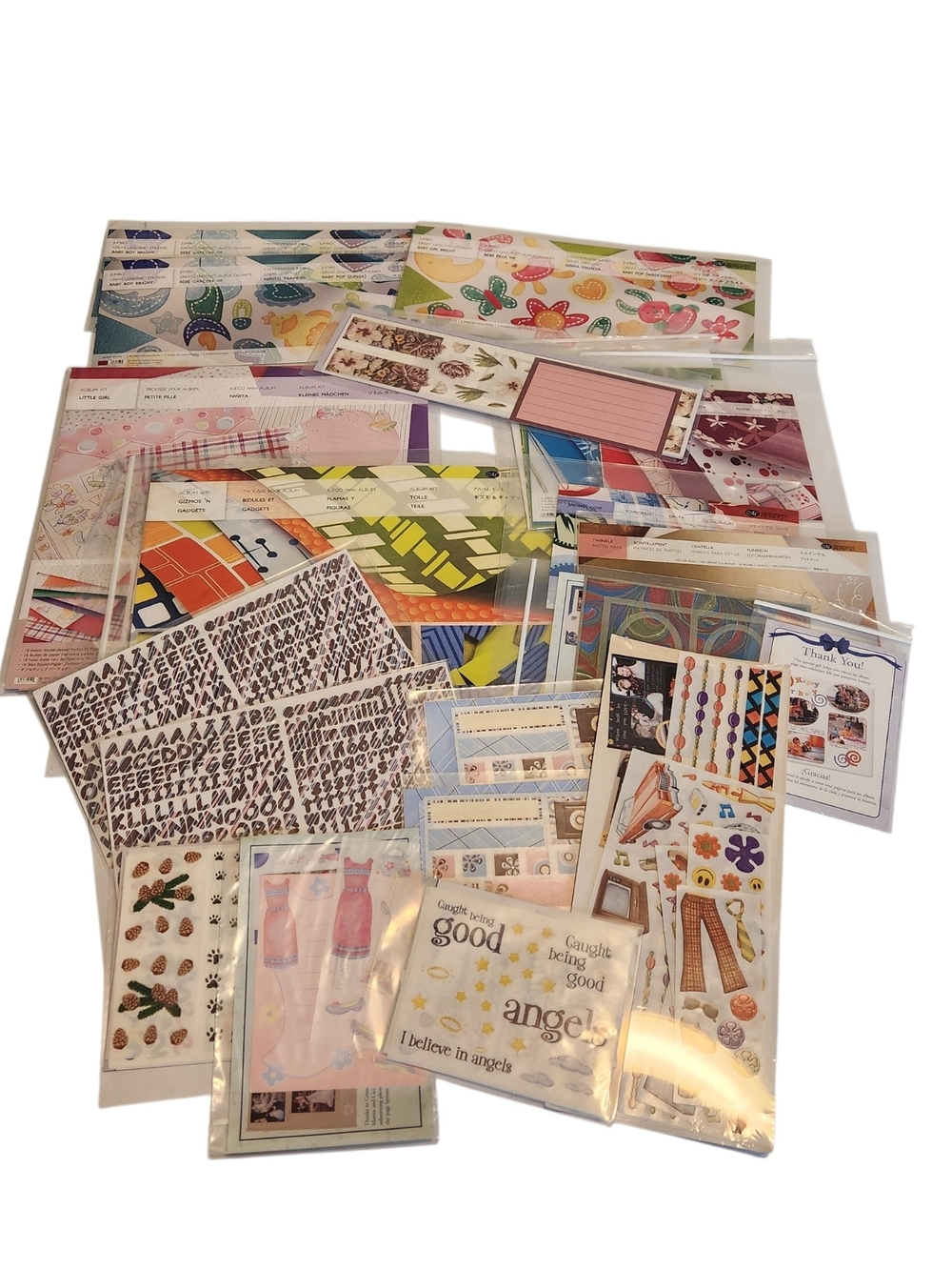 Creative Memories Scrapbooking Sticker Paper Photo Album Lot 20pc
